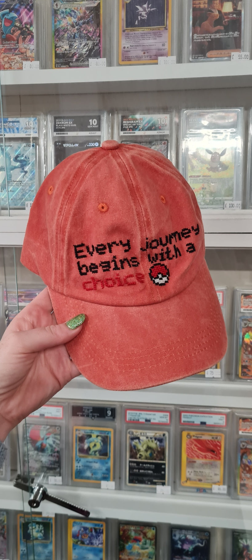 Every journey begins with a choice pokemon cap