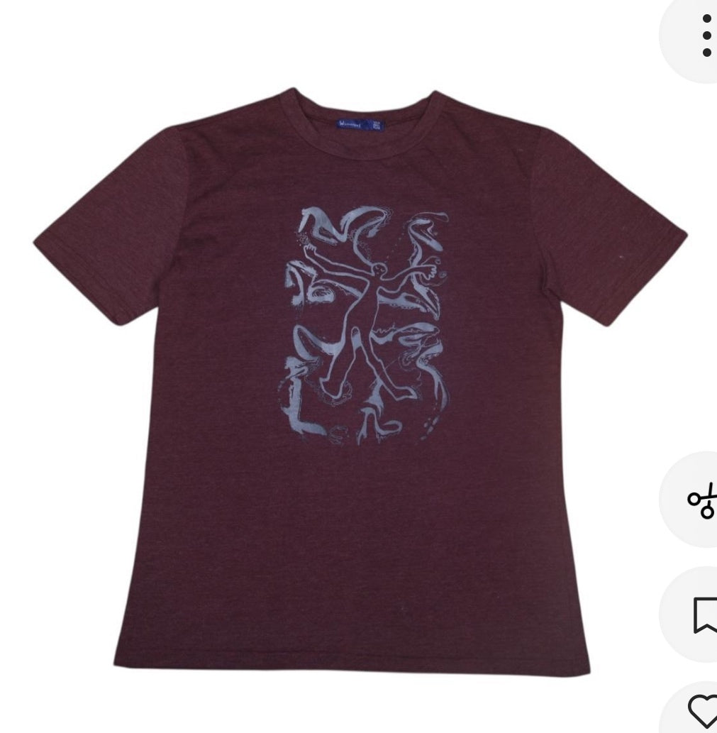 Burgundy T-shirt
