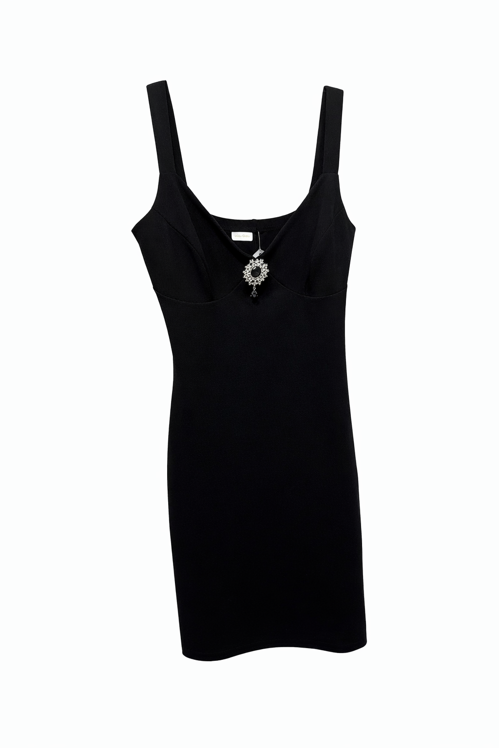 Black Sweetheart dress with Jewel detail
