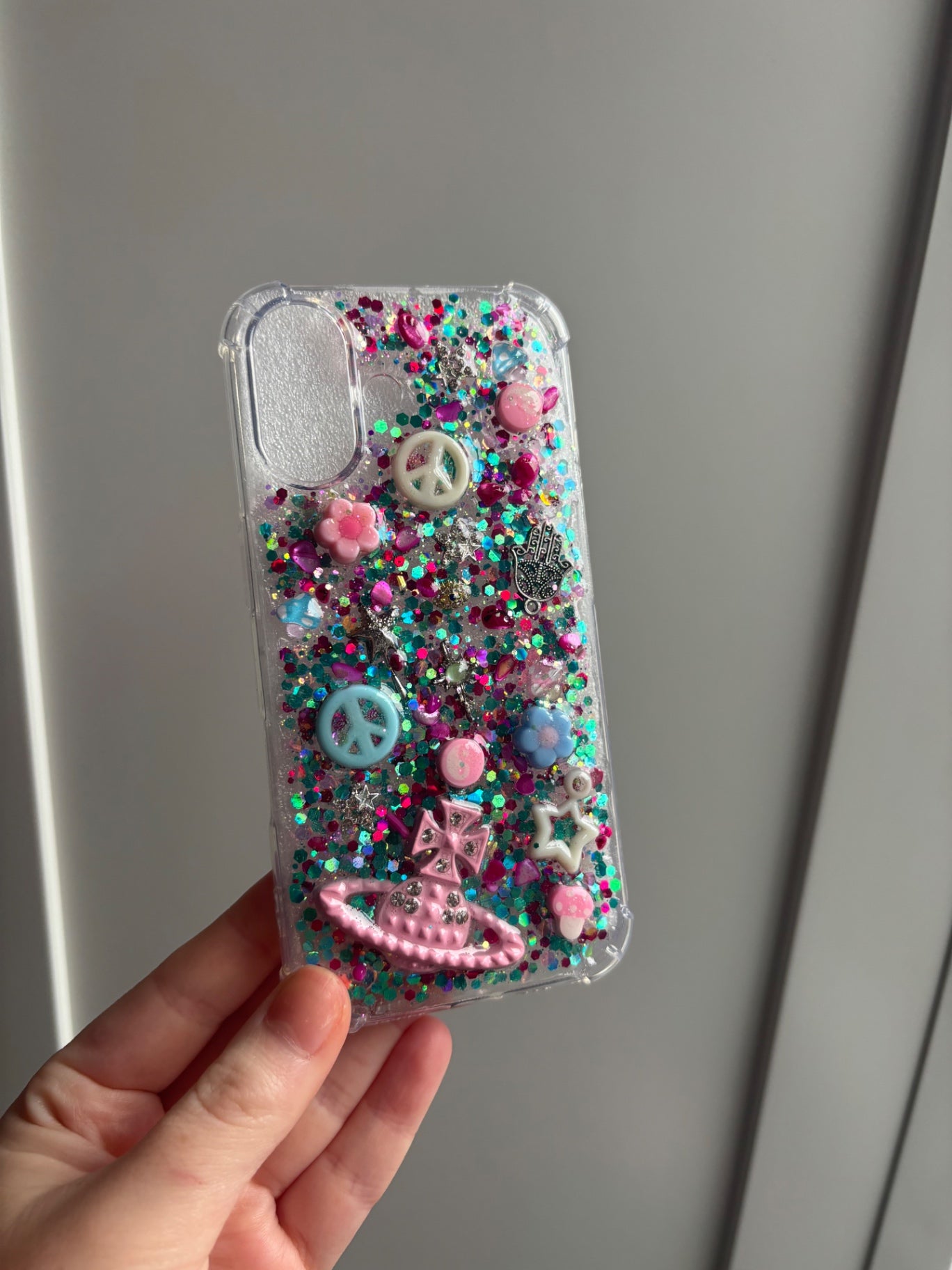 Funky phone case- iPhone 16🌈