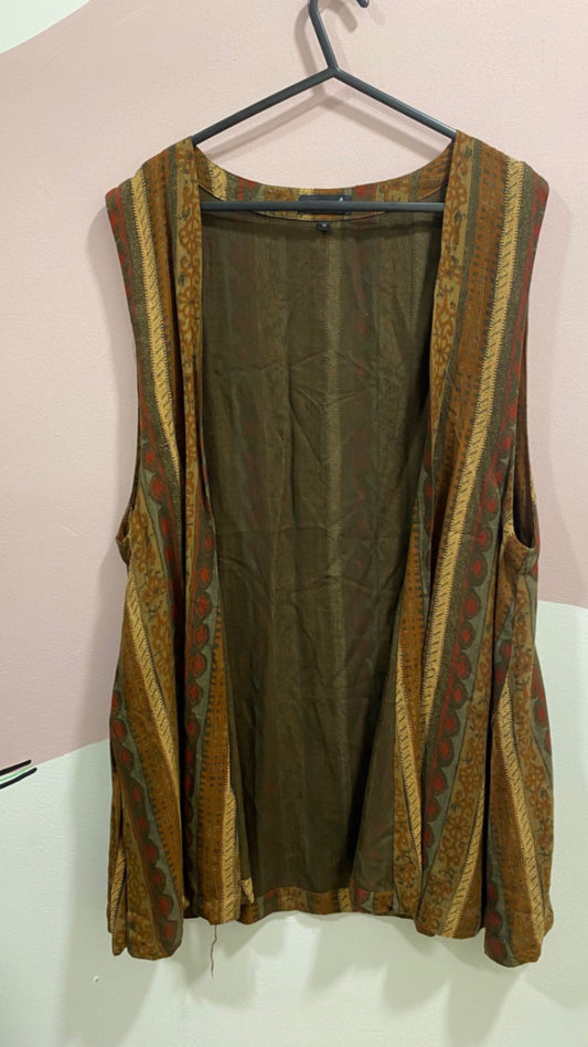 Brown Vintage Waistcoat