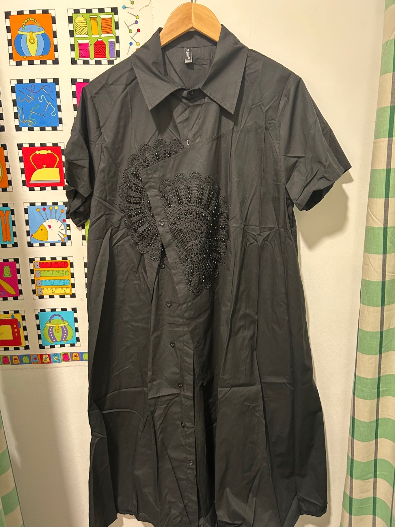 A-Symetric Shirt Dress