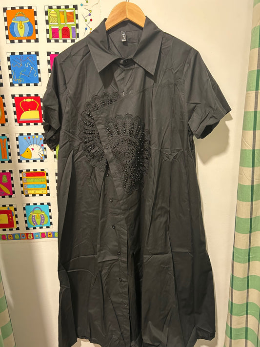 A-Symetric Shirt Dress