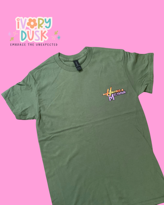 Having a meltdown tshirt size L