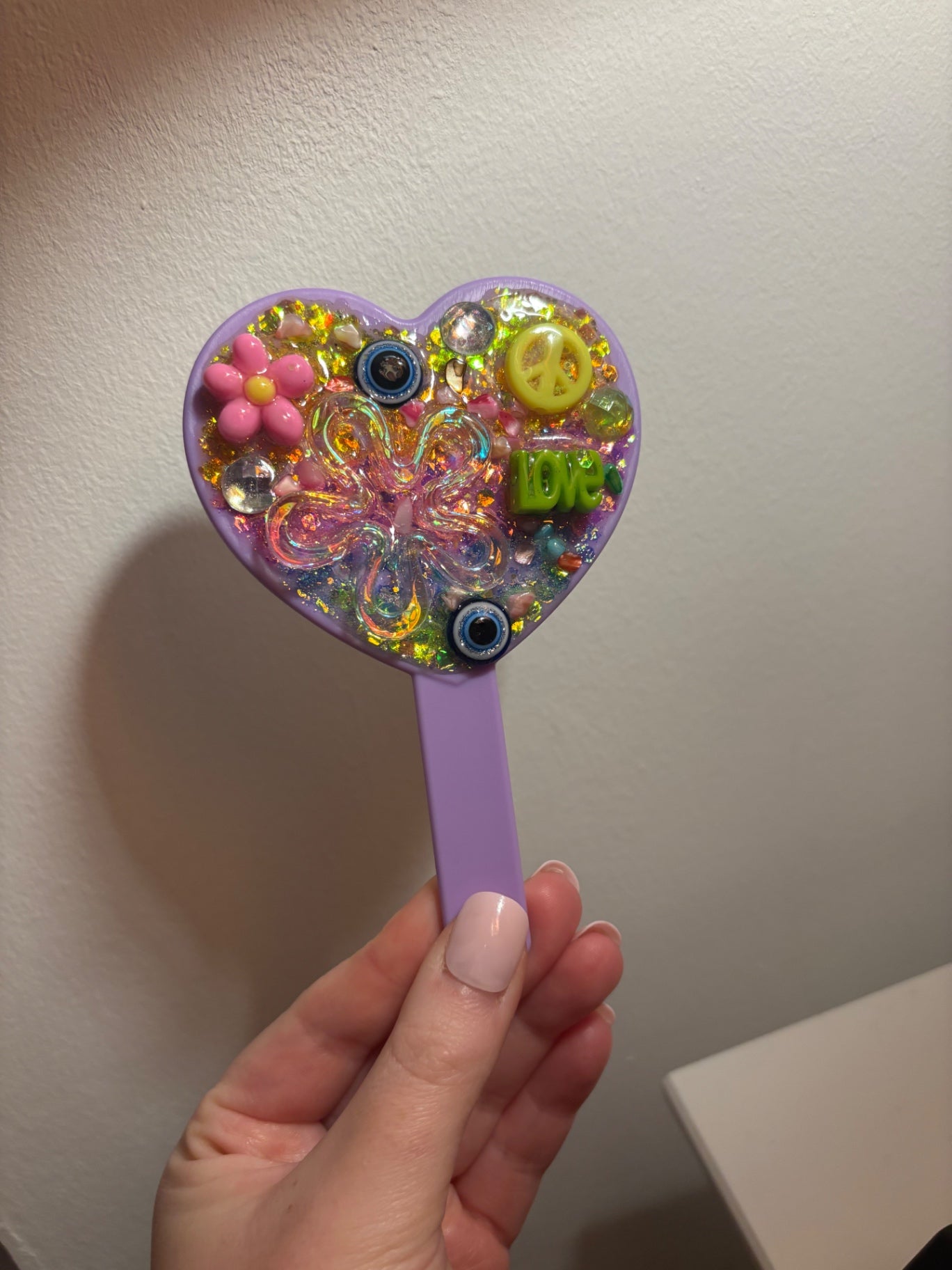 Funky mini mirror