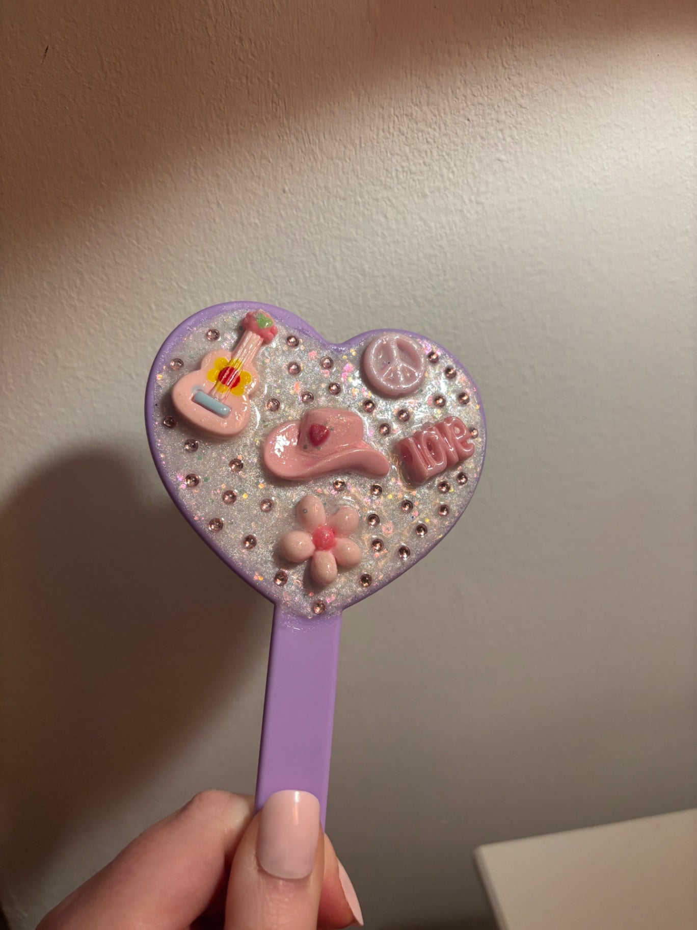 Funky mini mirror