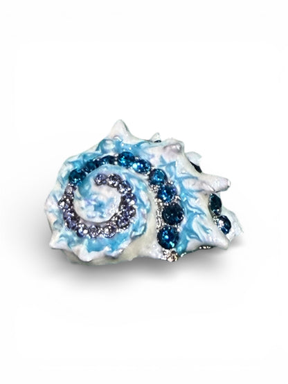 Shell Jewell brooch 