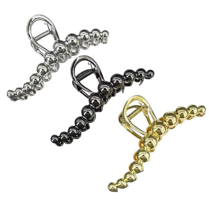 Black Spear Wave Hair Clamp