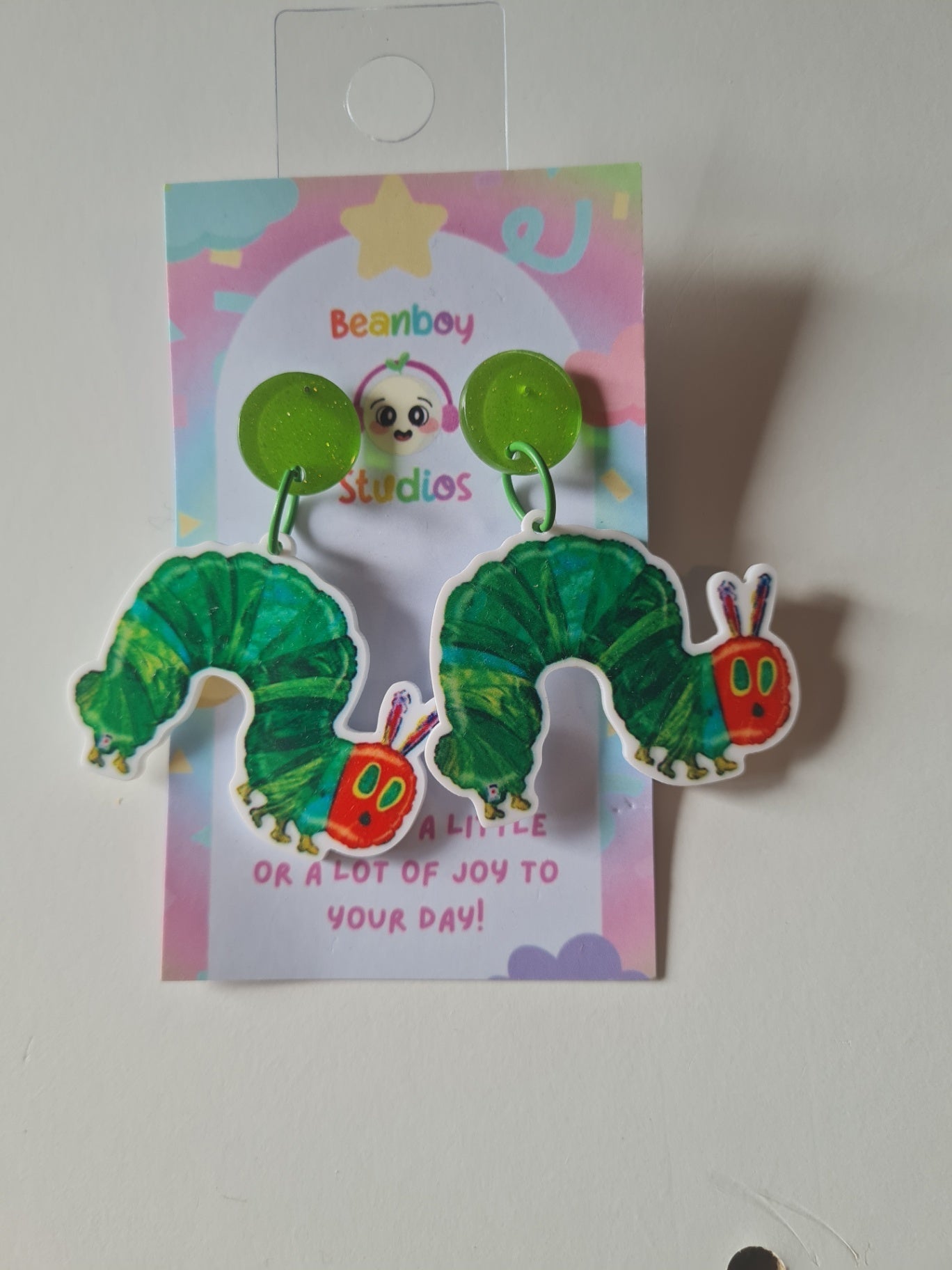 Caterpillar earrings