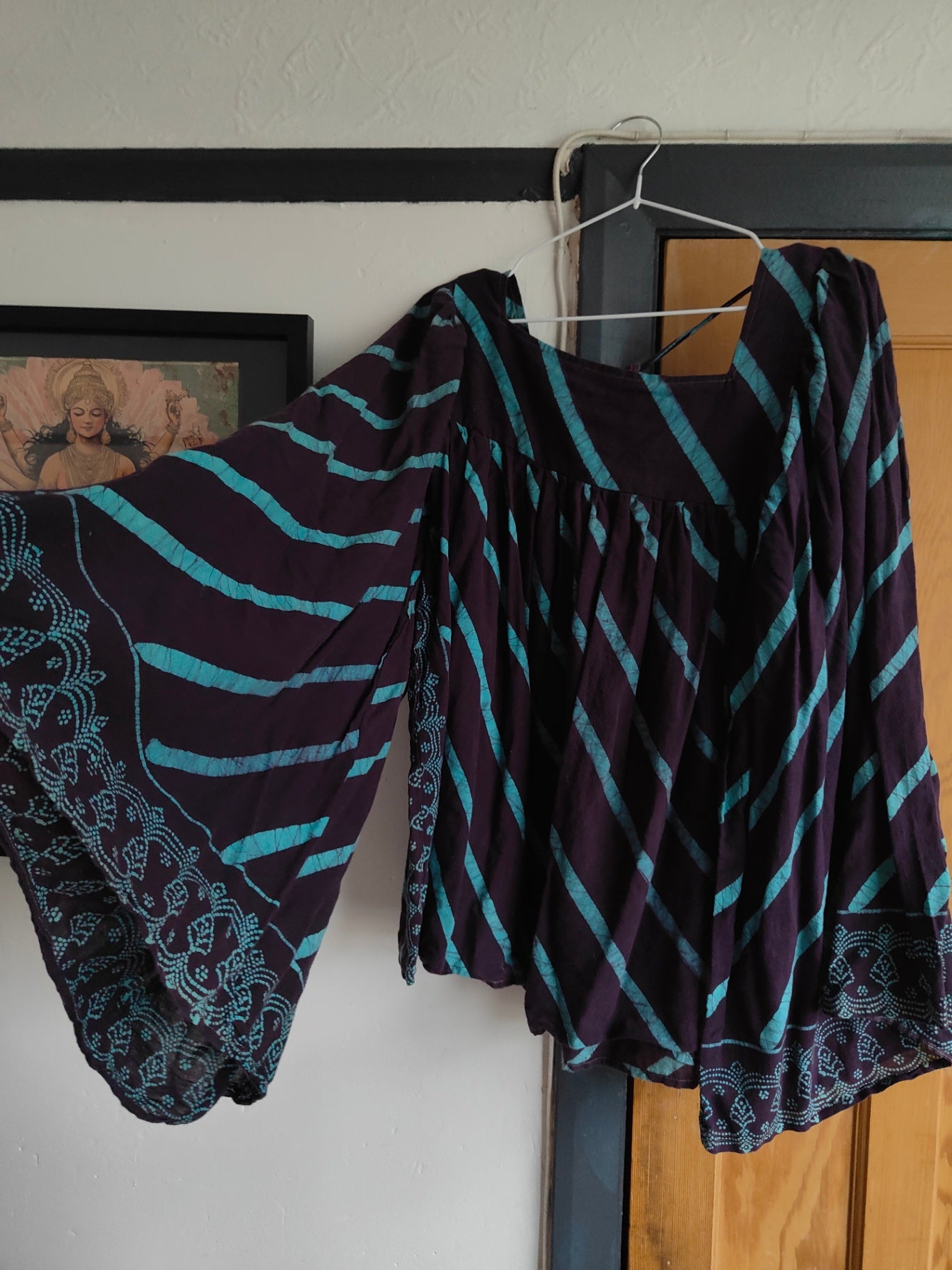 Gypset cotton smock top /tunic -one size