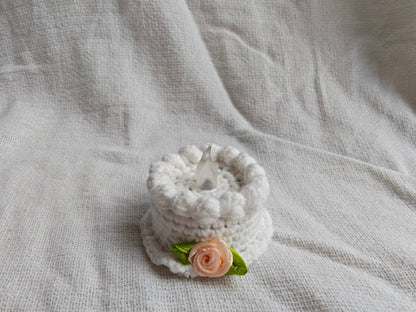 Tealight cake, wedding cake