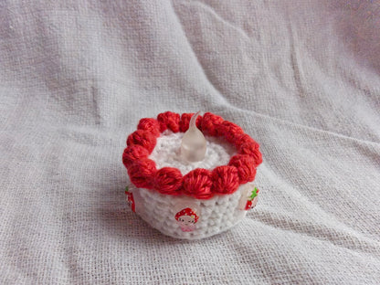 Tealight cakes, Victoria sponge, hello kitty strawberry 