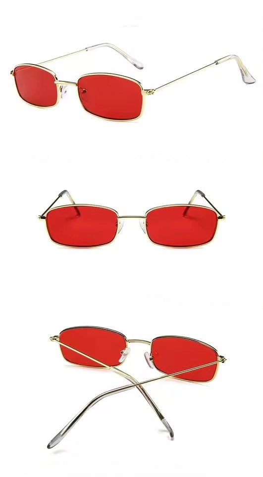 Rhi Rhi Sunglasses Gold Red 