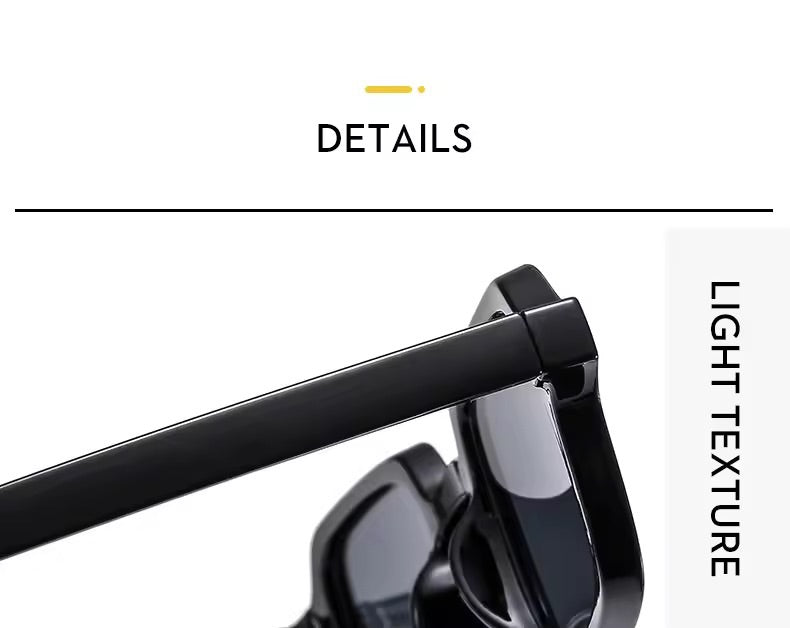 Mimi Square Mini Sunglasses Black