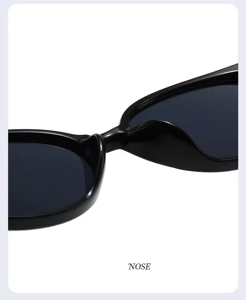 Mini Cat Eye Sunglasses Red