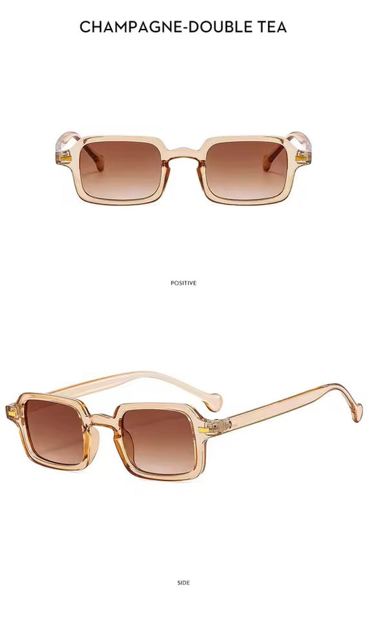 Mimi Square Mini Sunglasses Tea