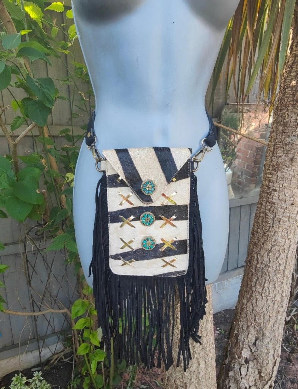 Yellowstone mobile cross body bag ZEBRA