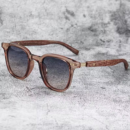 Ray Wood Sunglasses Tan