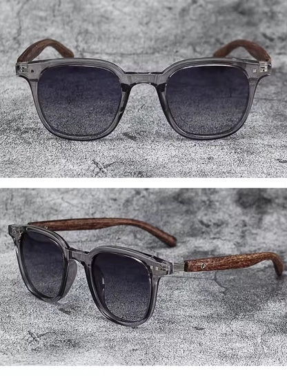 Ray Wood Sunglasses Grey