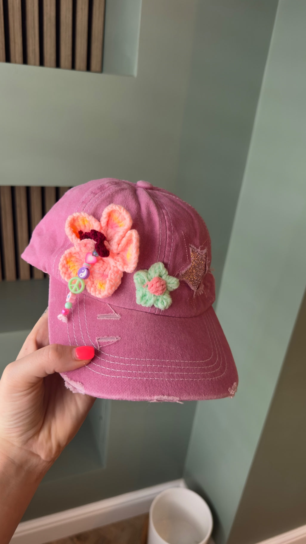 Beaded Cap🌈