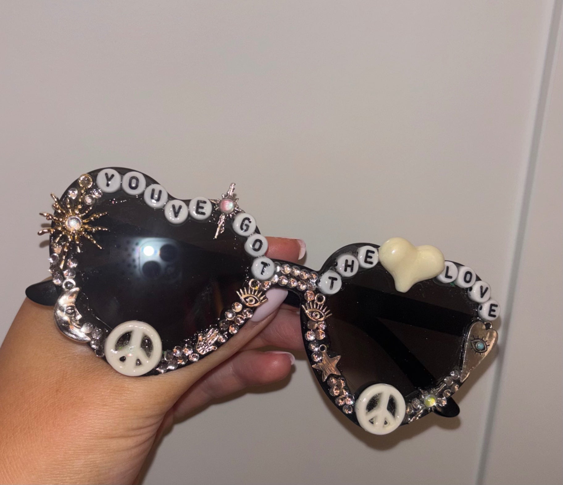 You’ve got the love sunglasses ✨🪩🖤🌛