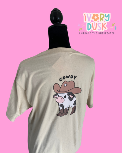 Cowdy tshirt size L