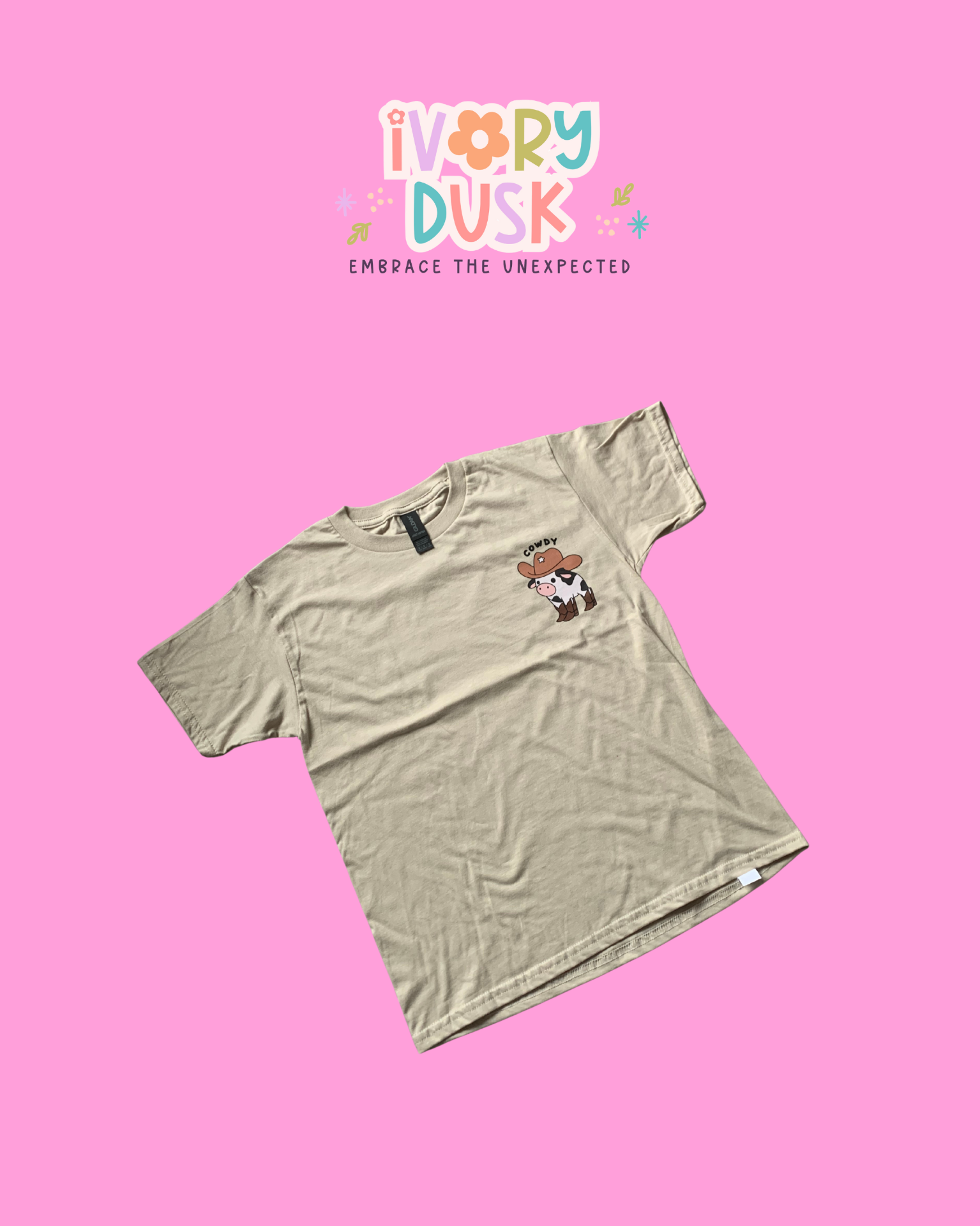 Cowdy kids matching tshirt size M