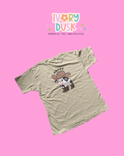 Cowdy kids matching tshirt size M