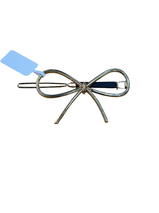 Gold Bow Hair Clip
