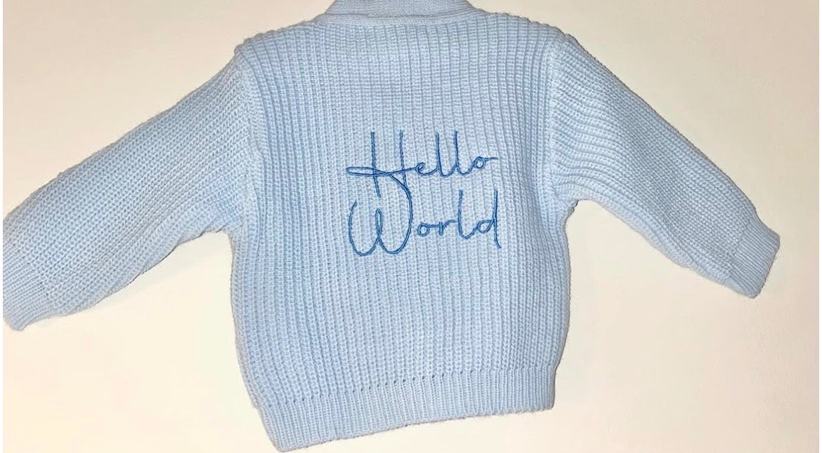 Hello World Cardigan