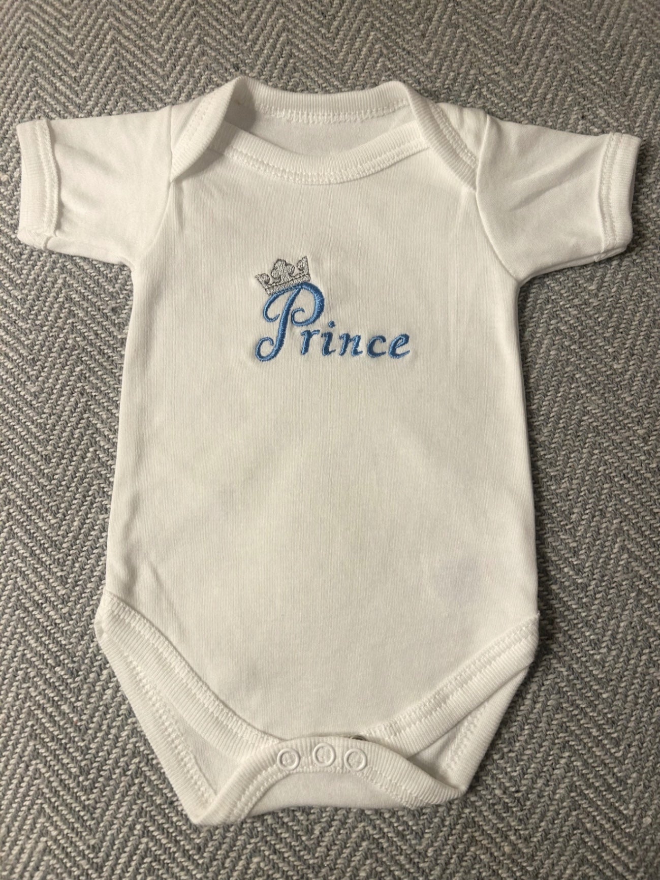 Vest With Prince Embroidery
