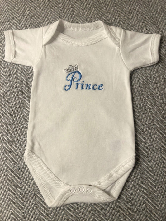 Vest With Prince Embroidery