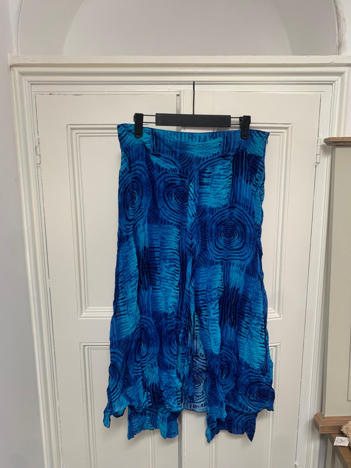 vintage blue skirt/trousers piece 