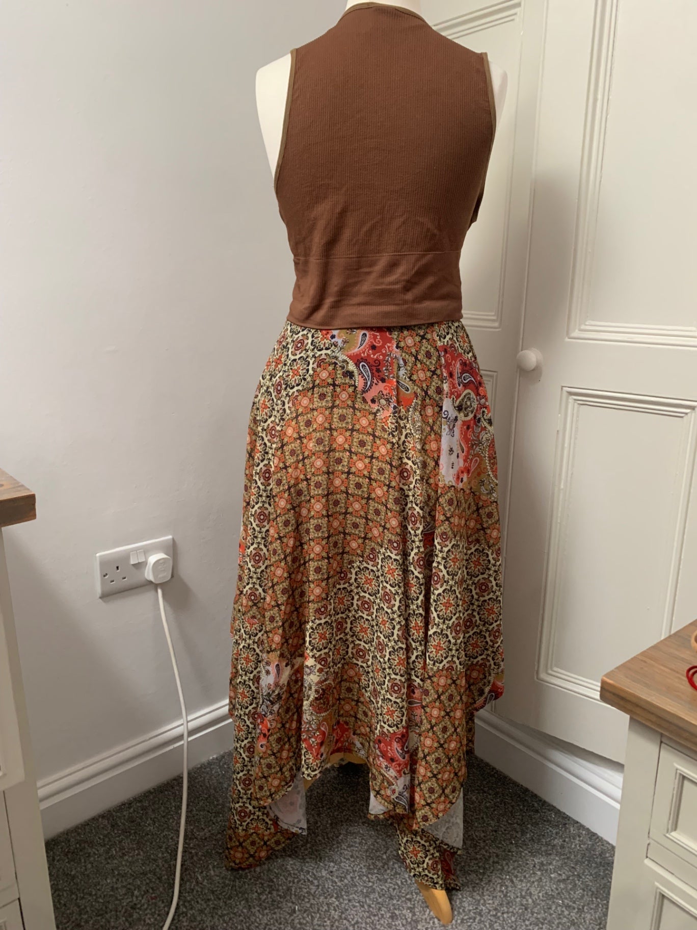 free people boho skirt 