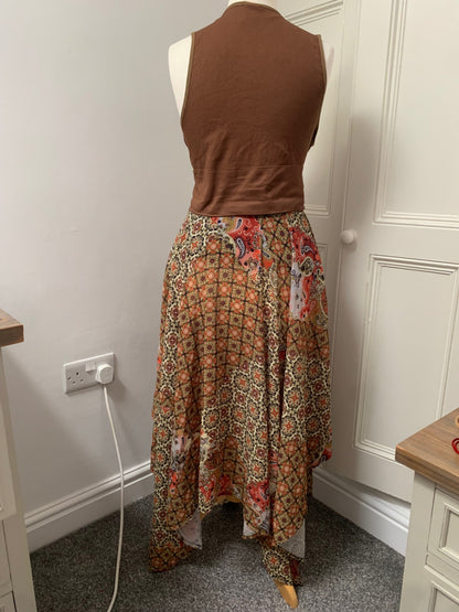 free people boho skirt 