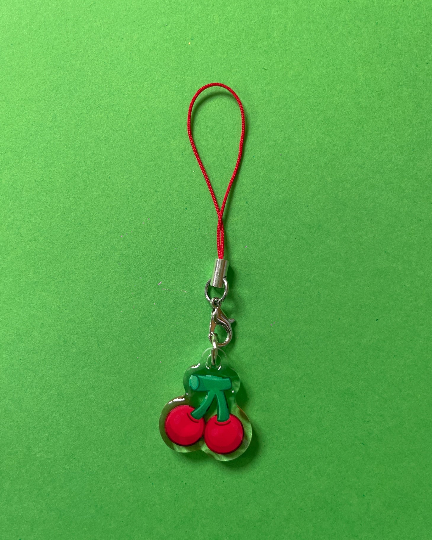 Cherry Phone Charm