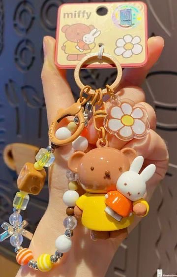 Miffy keychain 