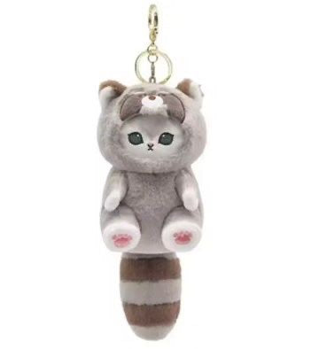 Mofusand raccoon bag charm