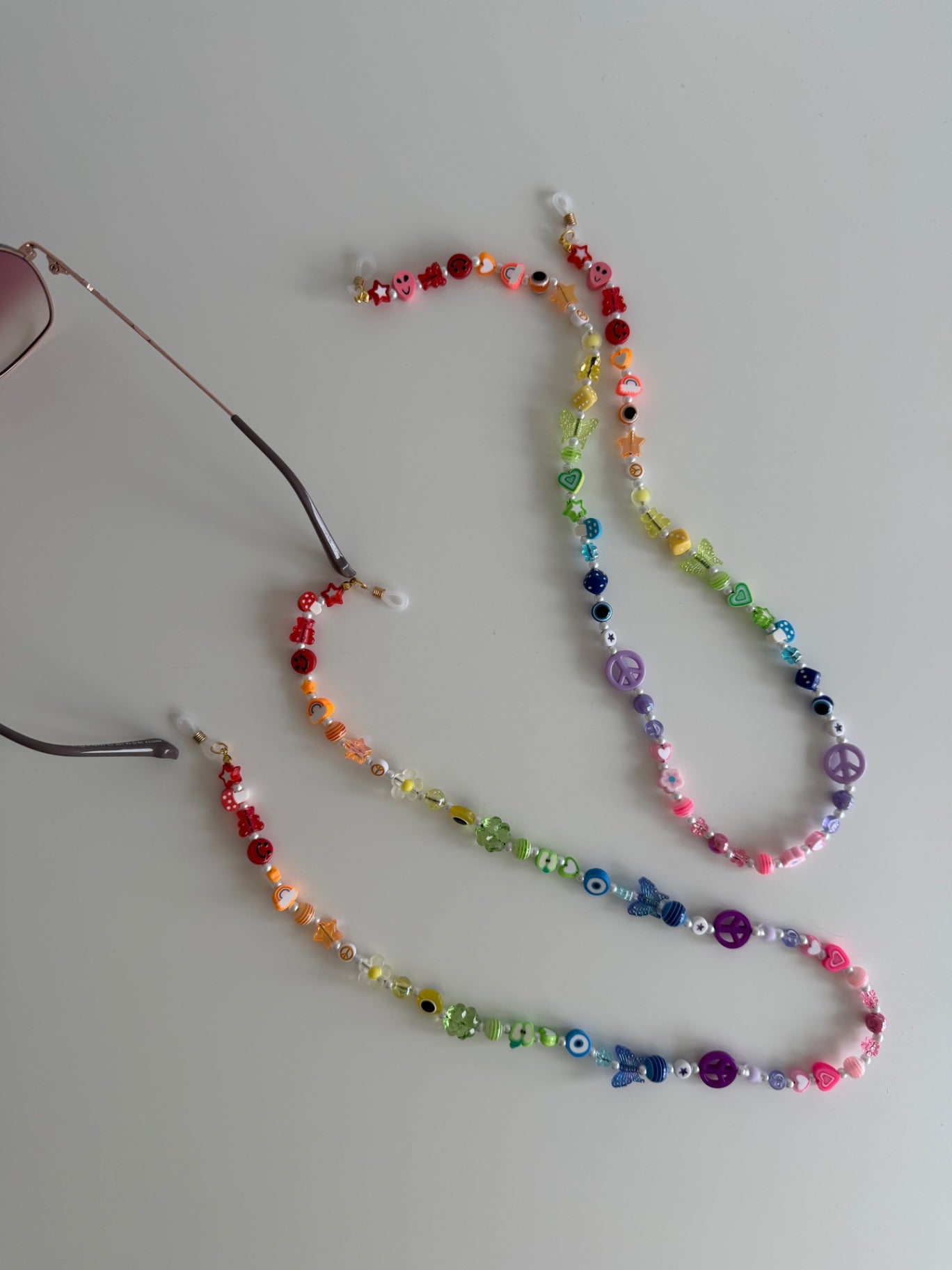 Tropical summer sunglasses strap 