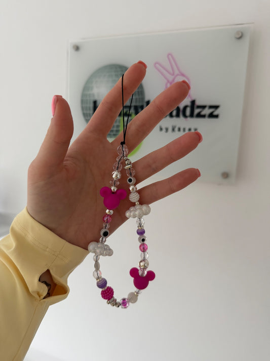 Disney phone charm - purple