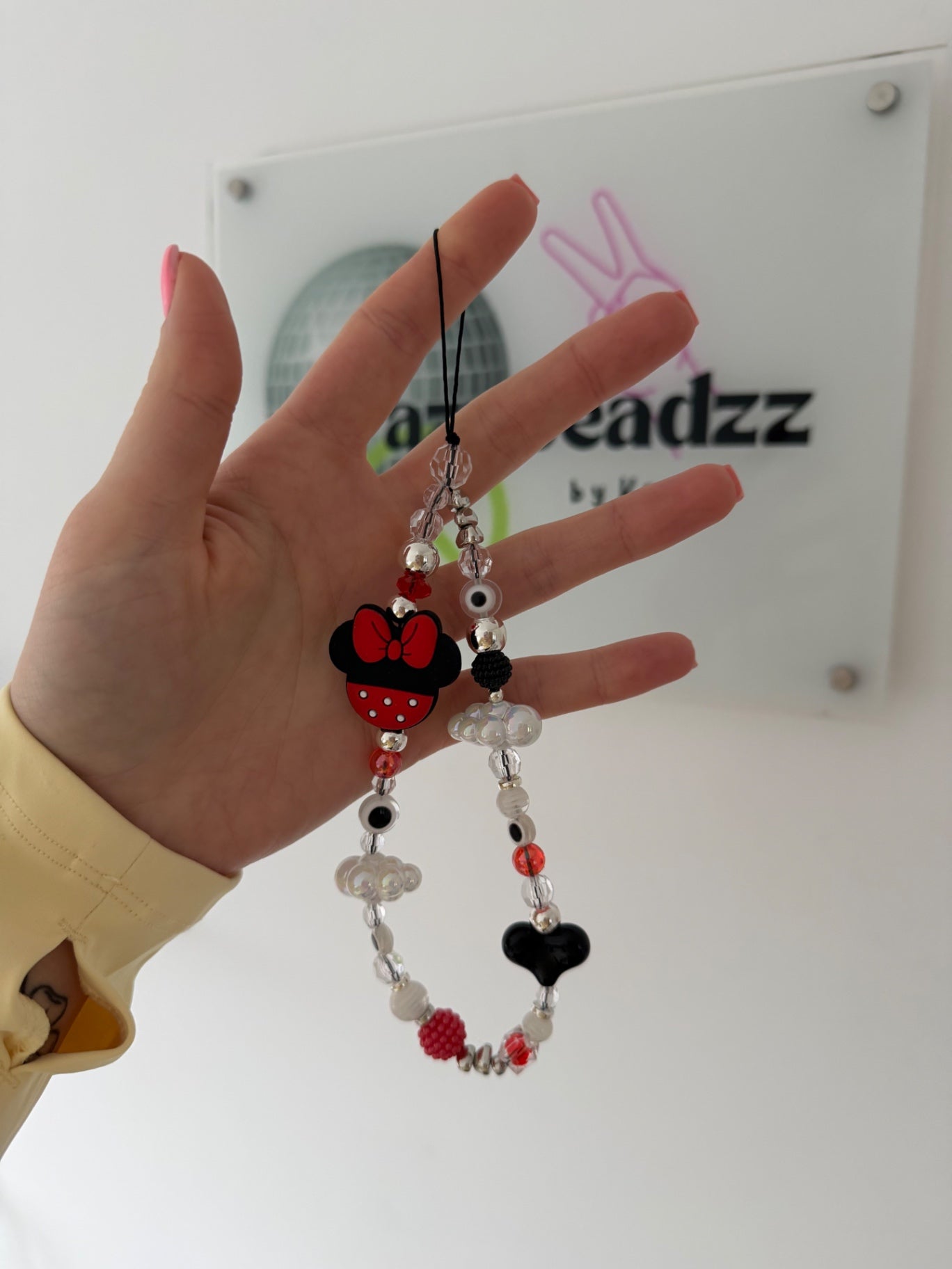 Minnie Mouse phone charm 