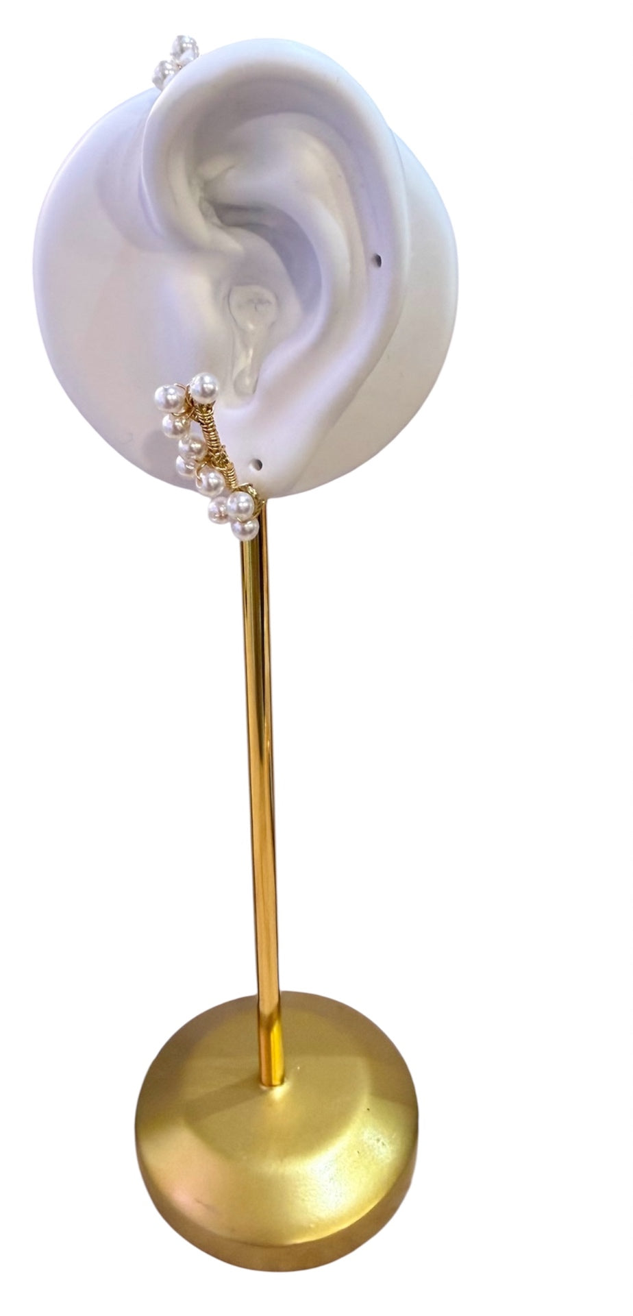 Pearl Warp Ear Cuff
