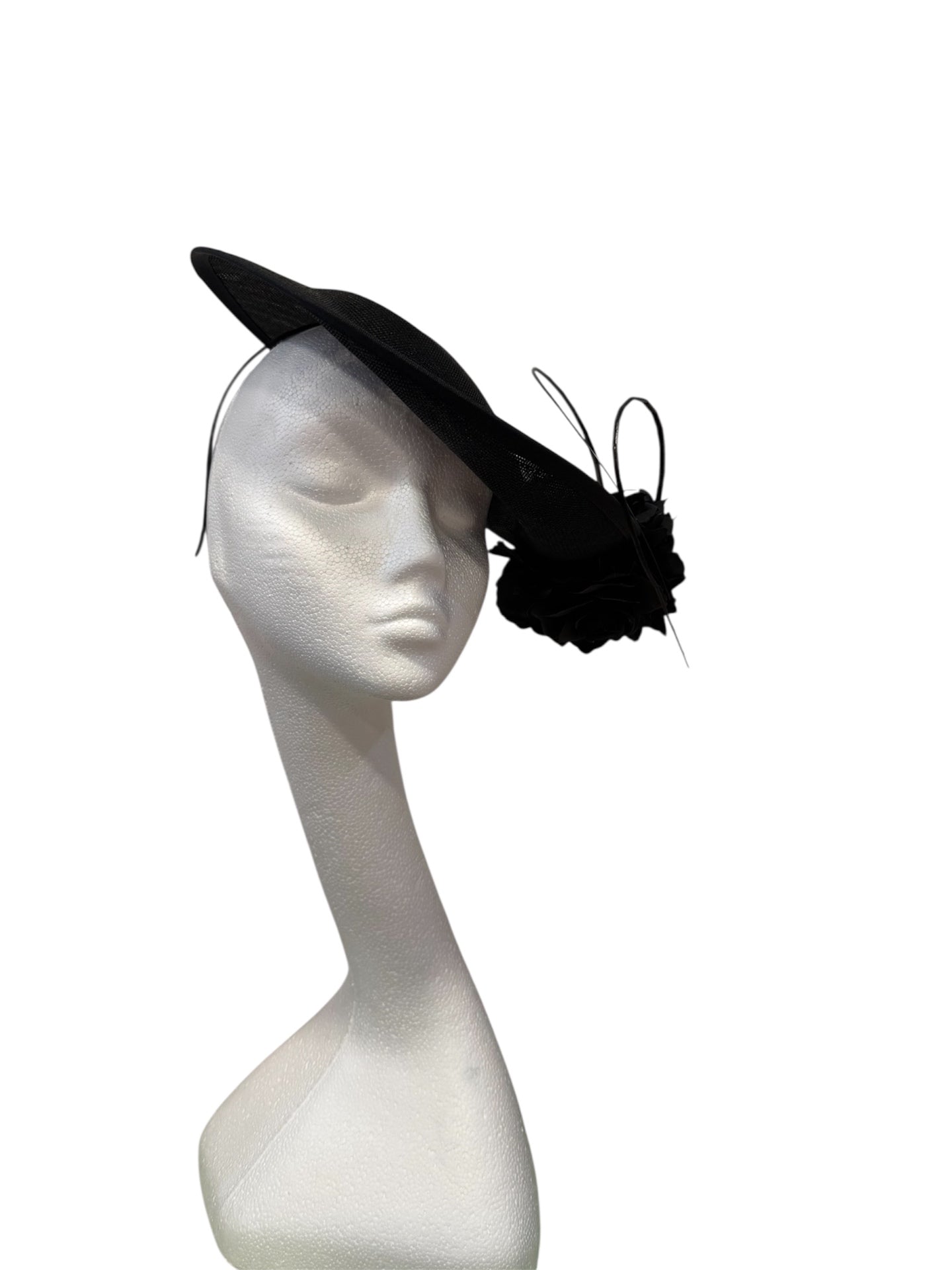 Nightfall Disc Headpiece Black Bloom 🖤