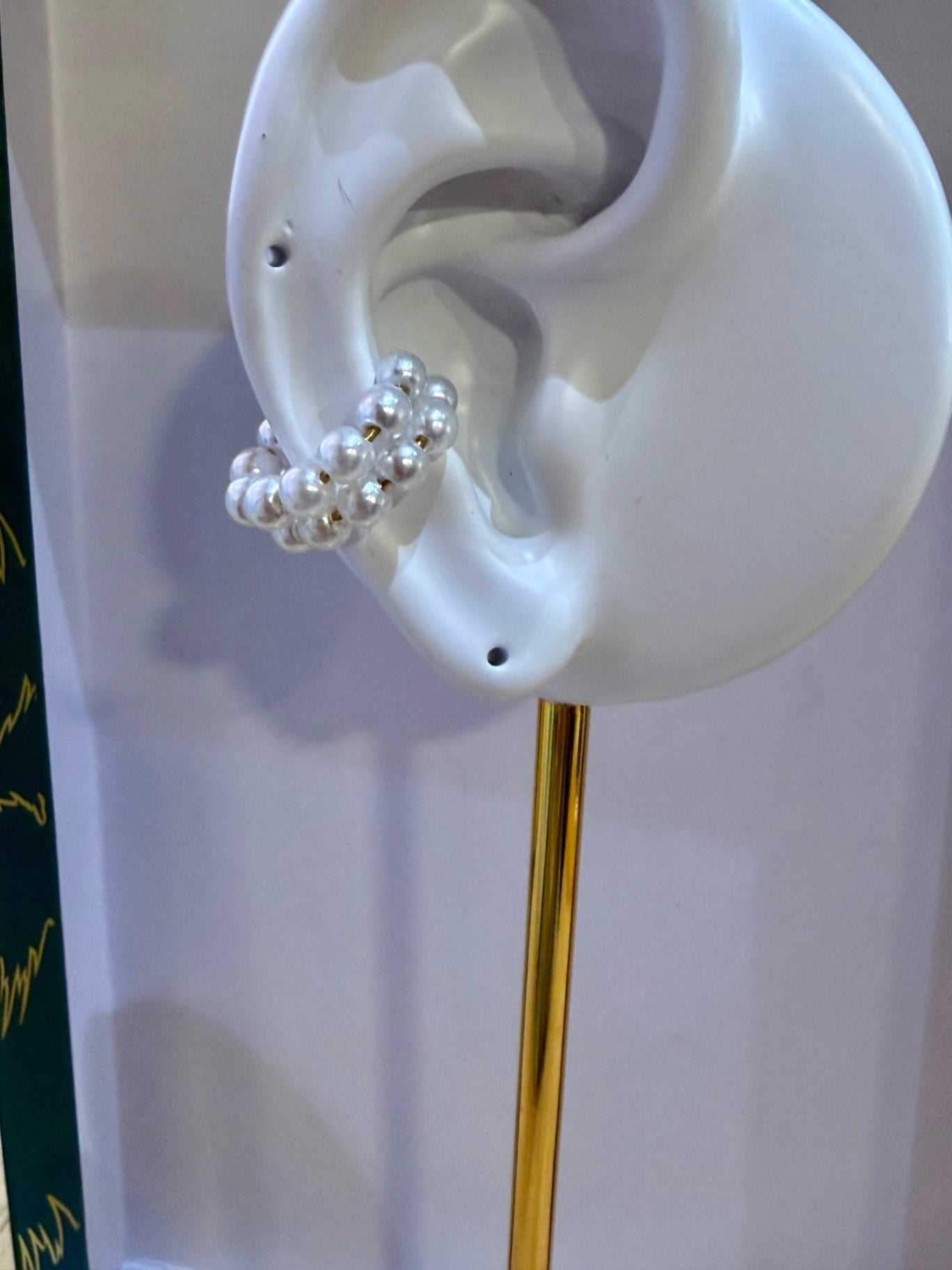 Single Pearl Ear Cuff