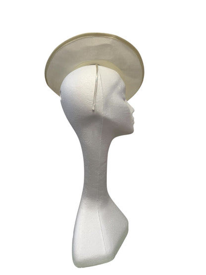 Nightfall Disc Headpiece – Ivory Bloom 🤍
