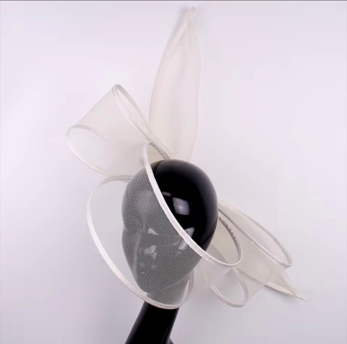 Cream Moonrise Halo Fascinator Headpiece