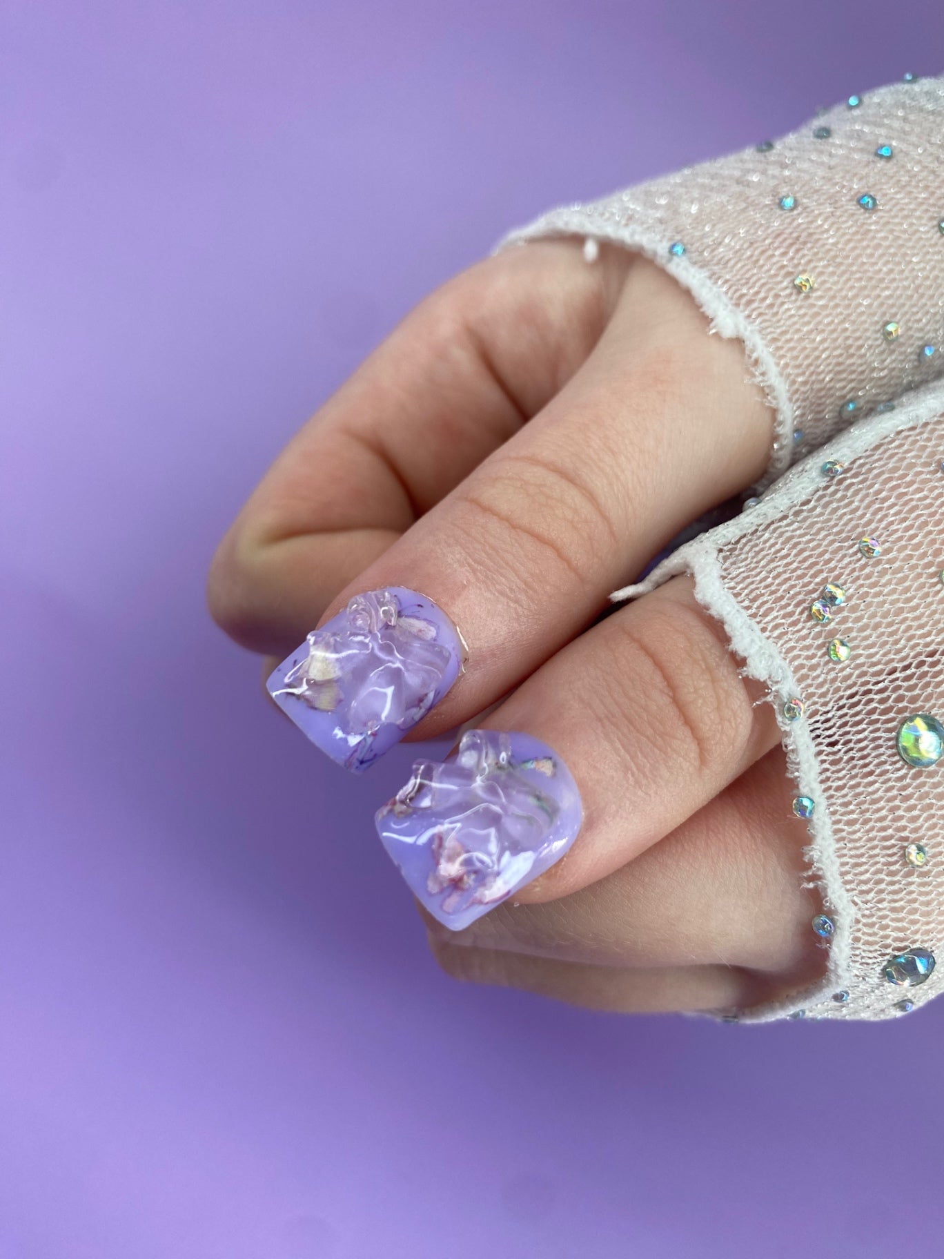 Purple Floral 
