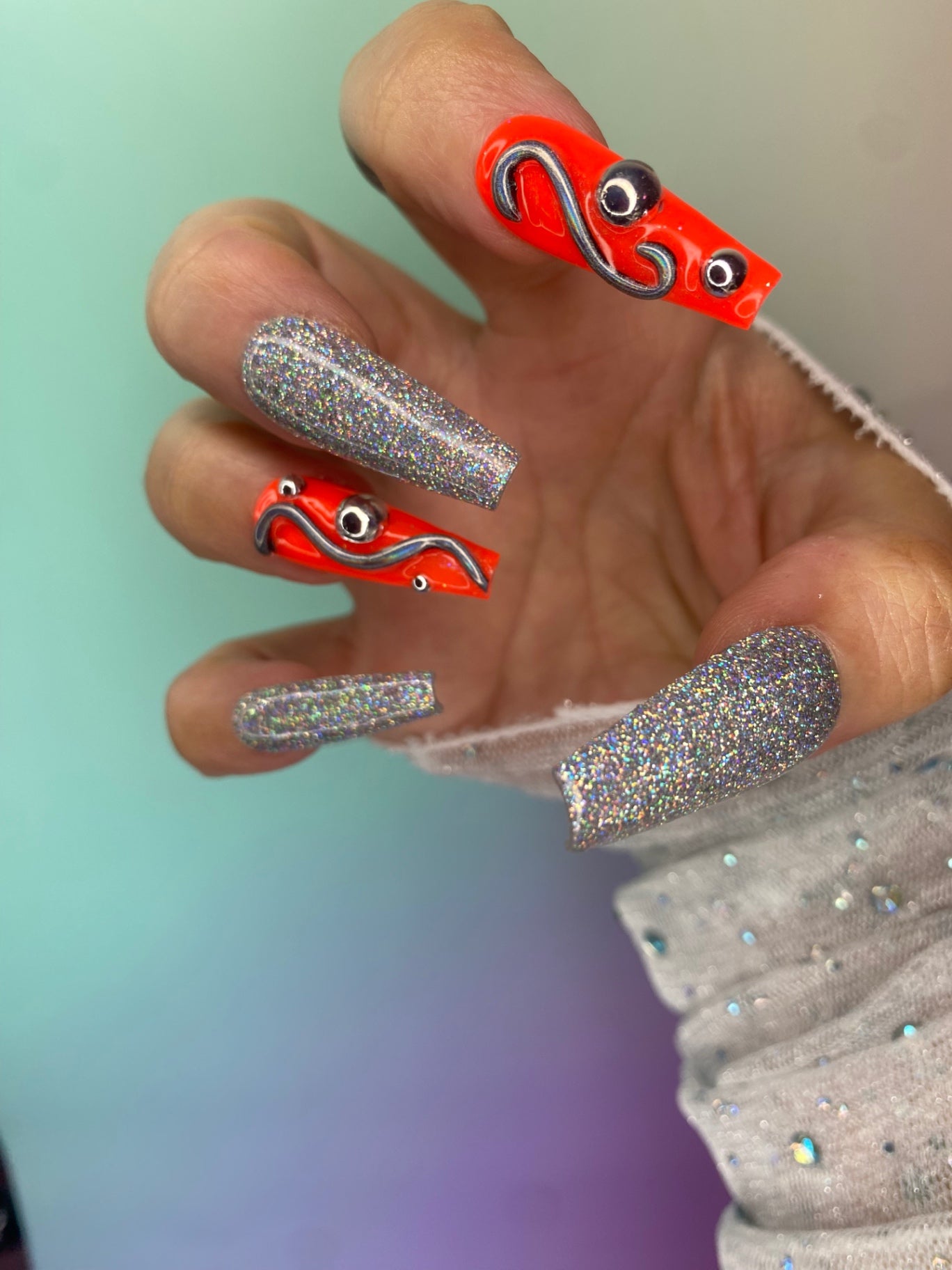 Orange & Holo