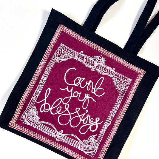 Count Your Blessings tote bag