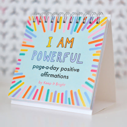 Daily affirmations easel